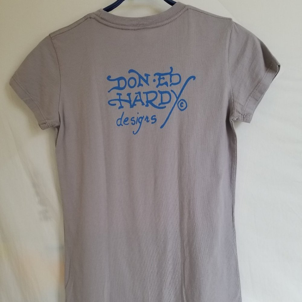 Ed Hardy Christian Audigier. Rare Vintage collectible t-shirt .  With cr… - Picture 2 of 10